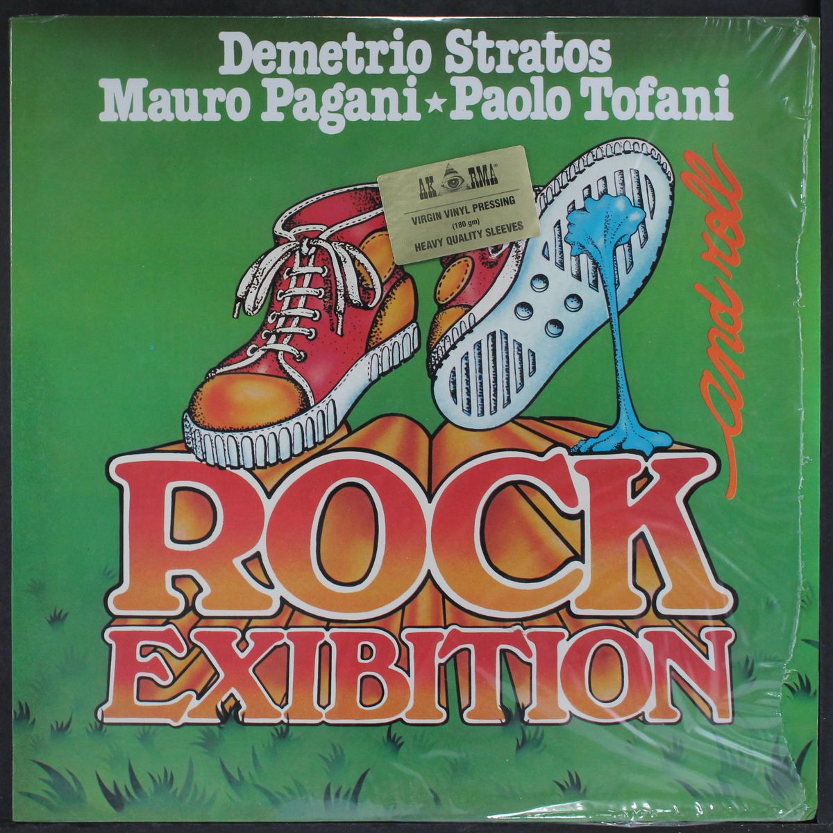 rock and roll exibition by DEMETRIO STRATOS, MAURO PAGANI, PAOLO TOFANI