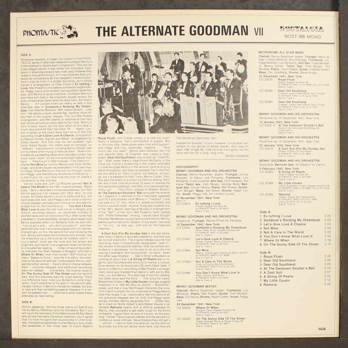 the alternate goodman, vol. 7 by BENNY GOODMAN