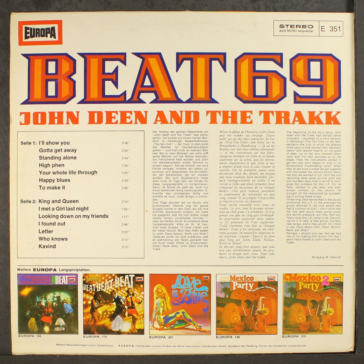 beat 69 by JOHN DEEN & TRAKK