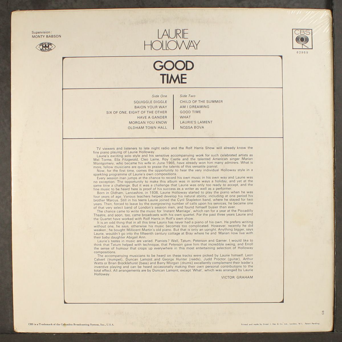 good time by LAURIE HOLLOWAY
