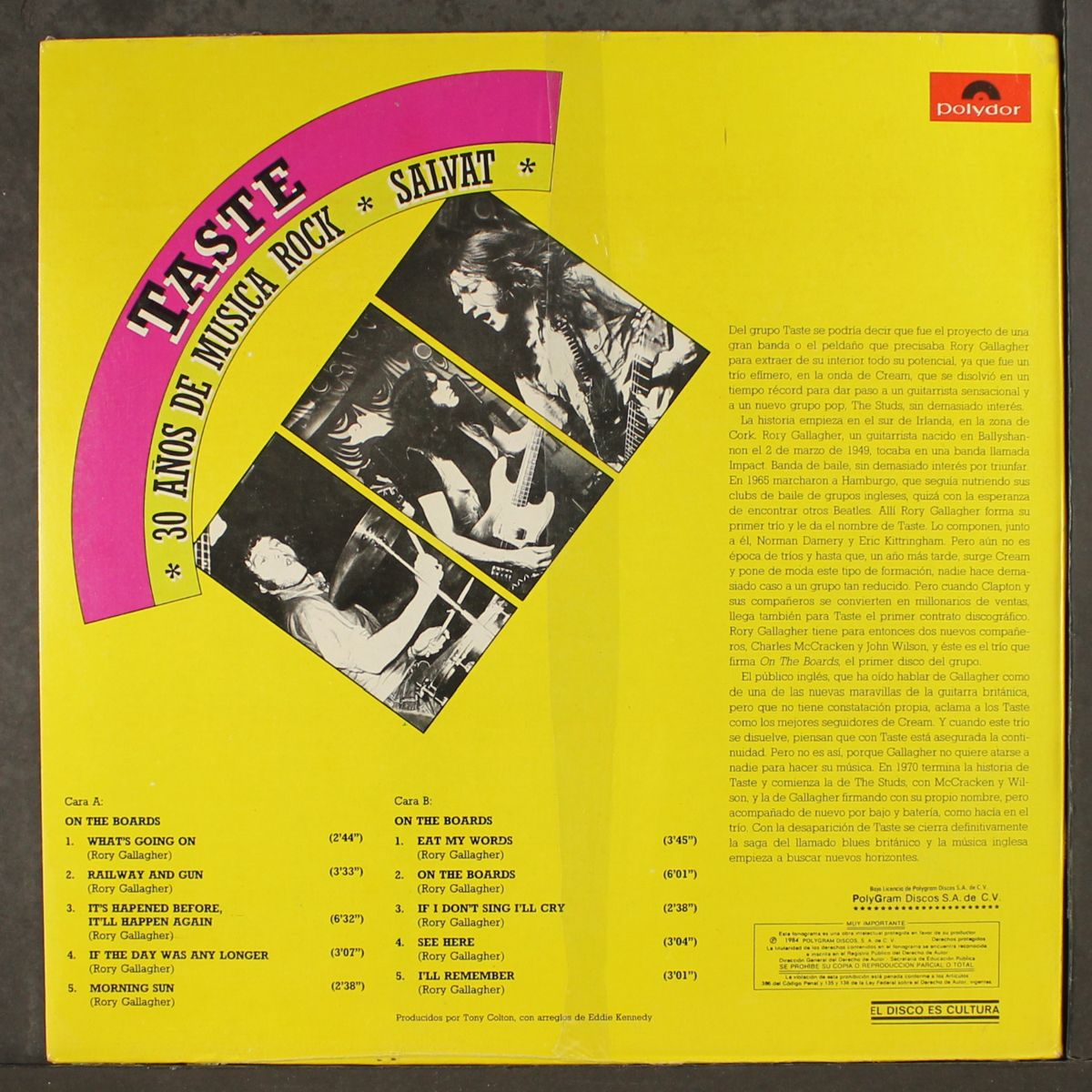 30 anos de musica rock by TASTE