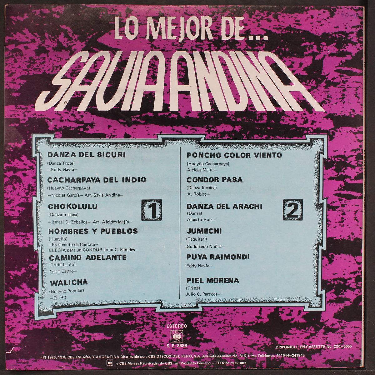 lo mejor de by SAVIA ANDINA
