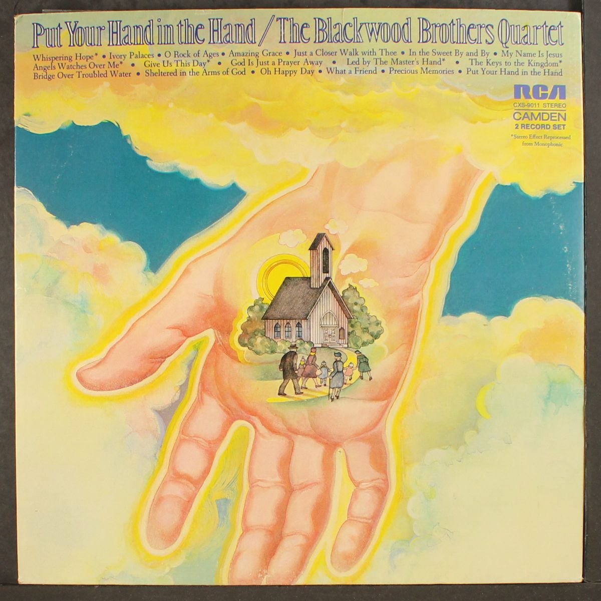 put your hand in the hand by BLACKWOOD BROTHERS