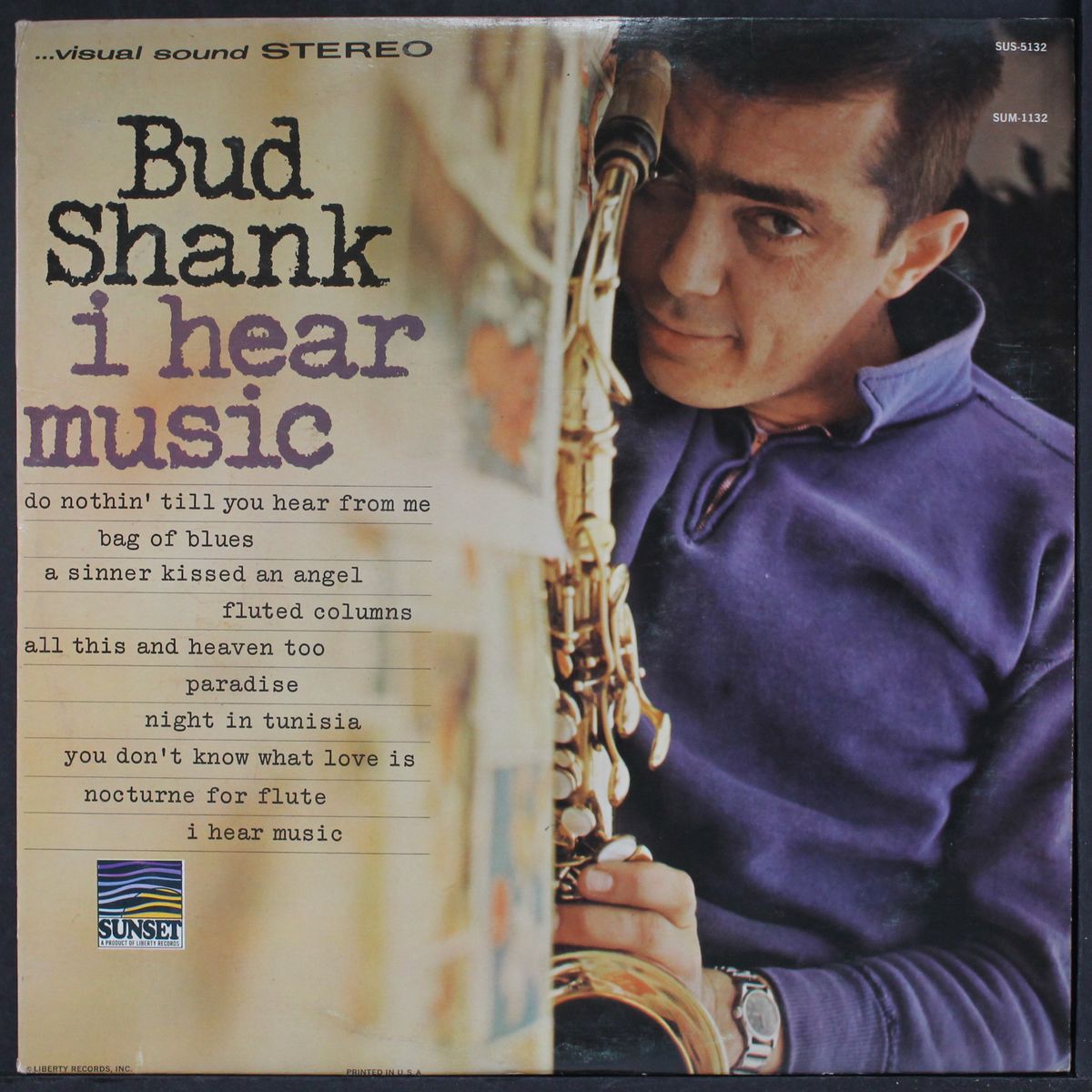 i hear music by BUD SHANK