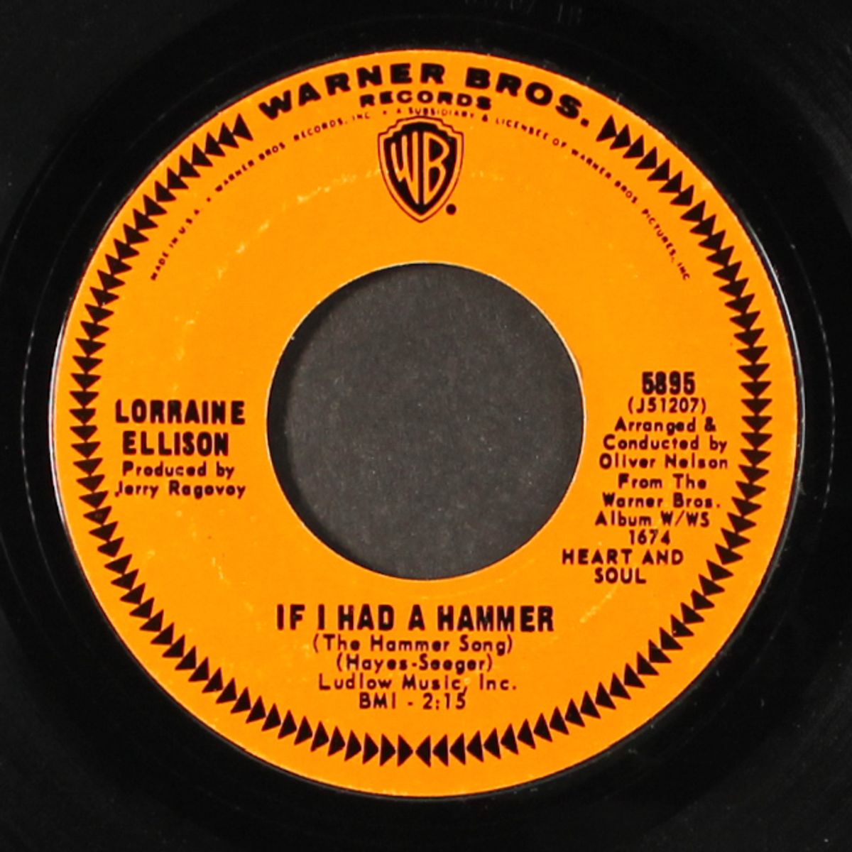 if i had a hammer / heart and soul by LORRAINE ELLISON