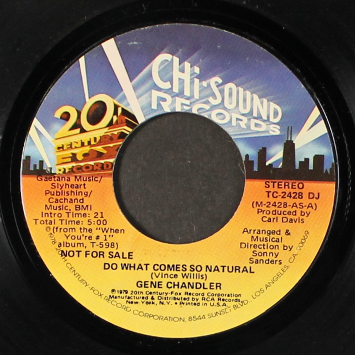 do what comes so natural / mono by GENE CHANDLER