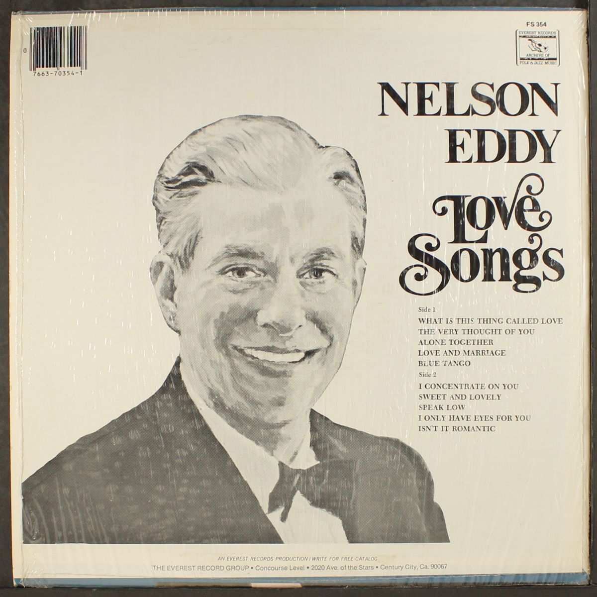 love songs by NELSON EDDY