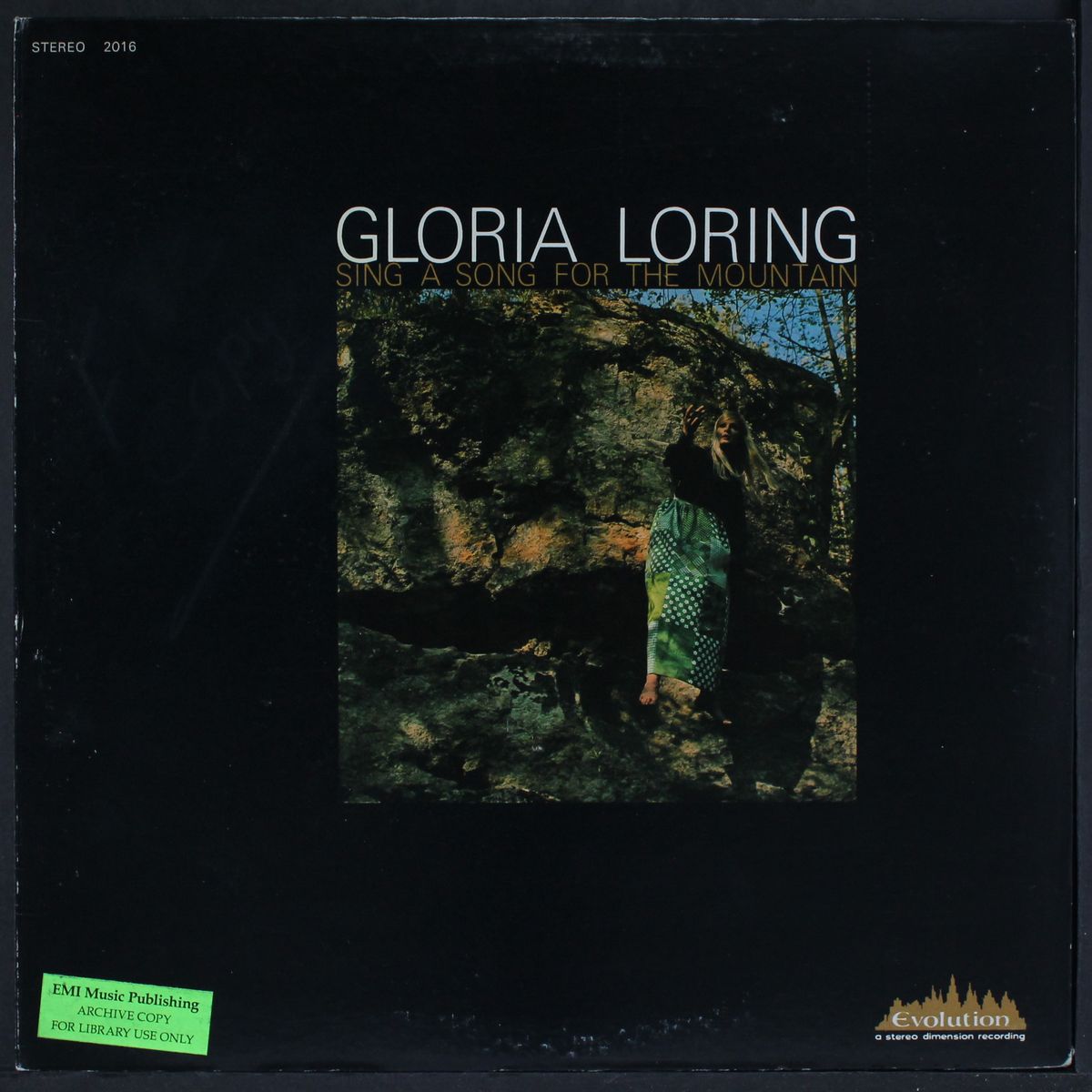 sing a song for the mountain by GLORIA LORING