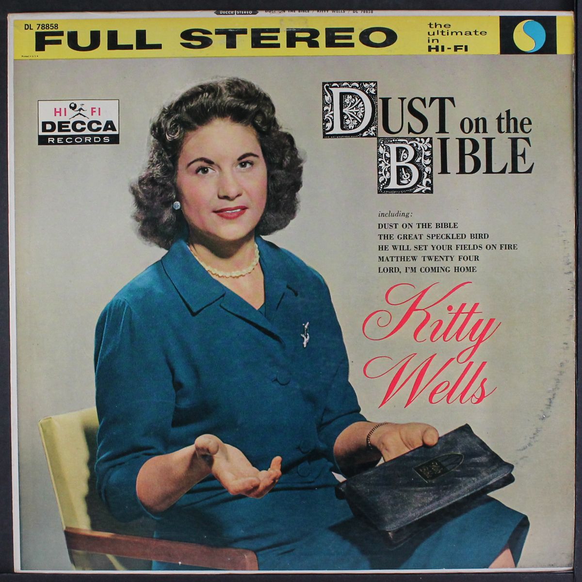 dust on the bible by KITTY WELLS