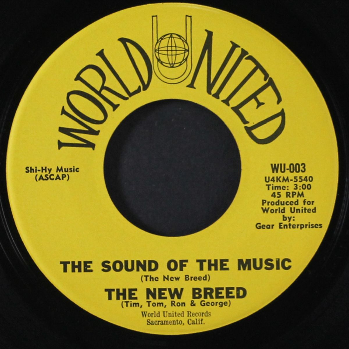 fine with me / sound of the music by NEW BREED