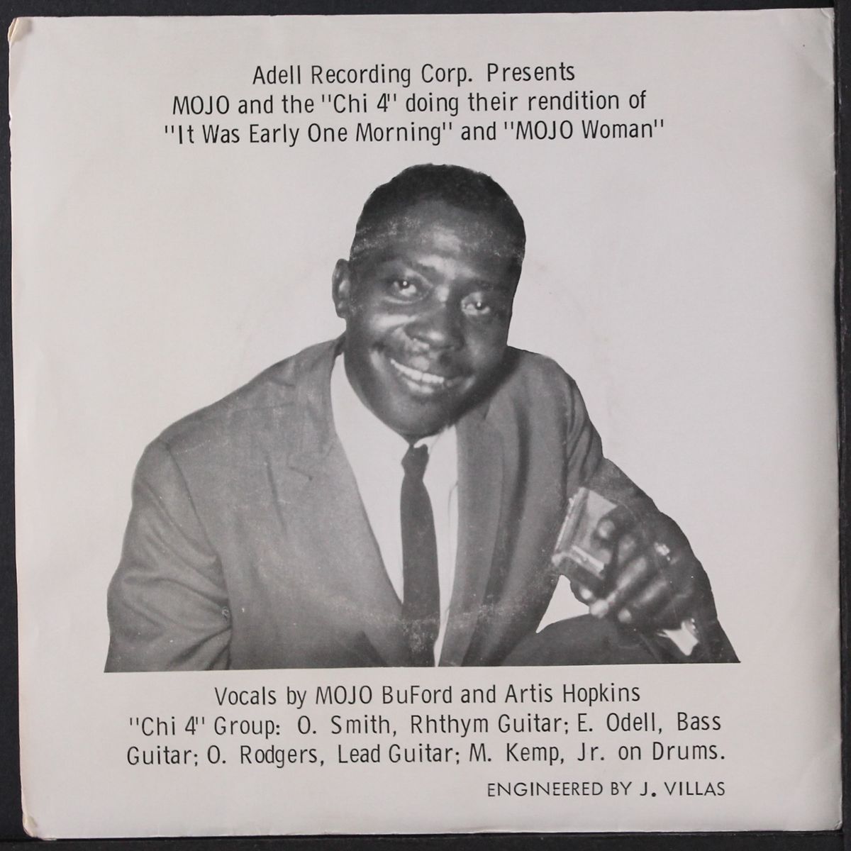 mo jo woman / it was early one morn'n by MOJO BUFORD & CHI 4