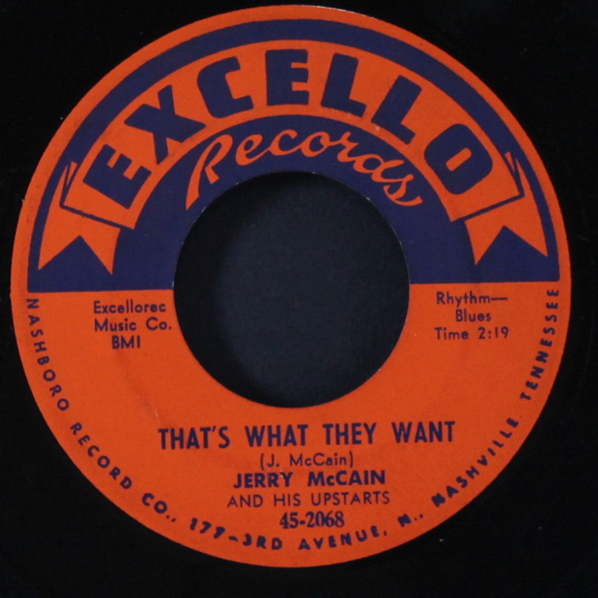 that's what they want / courtin' in a cadillac by JERRY MCCAIN