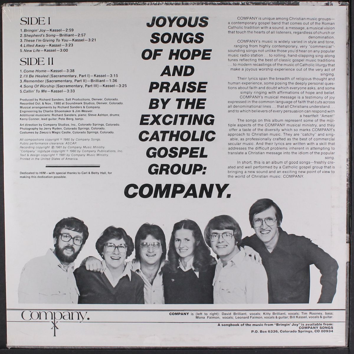 bringin' joy by COMPANY