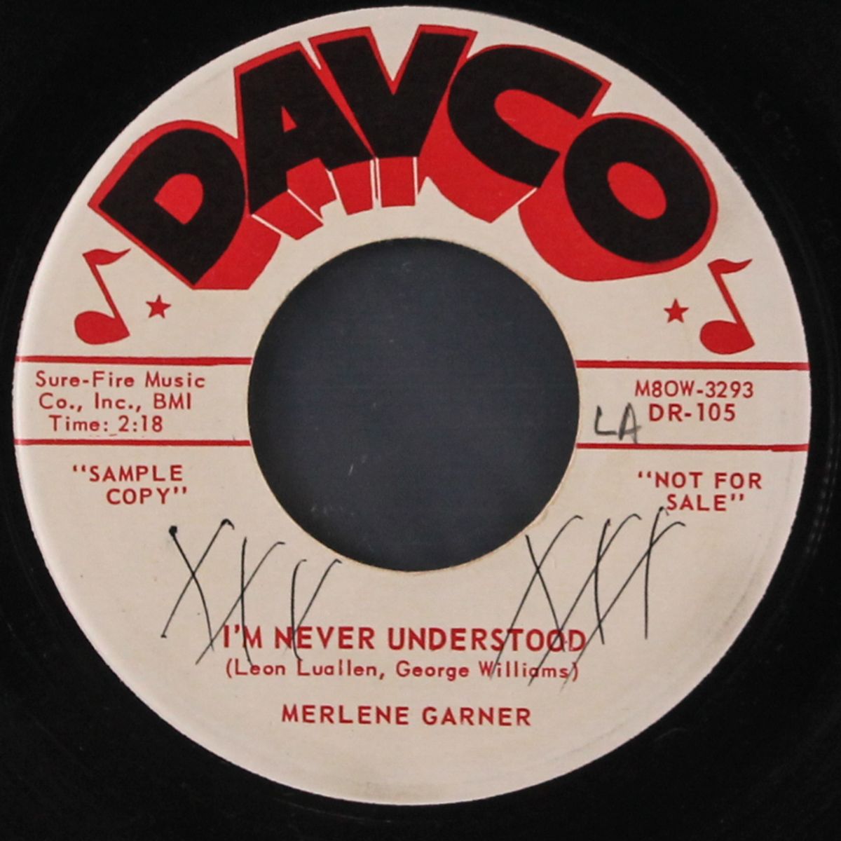 i'm never understood by MERLENE GARNER