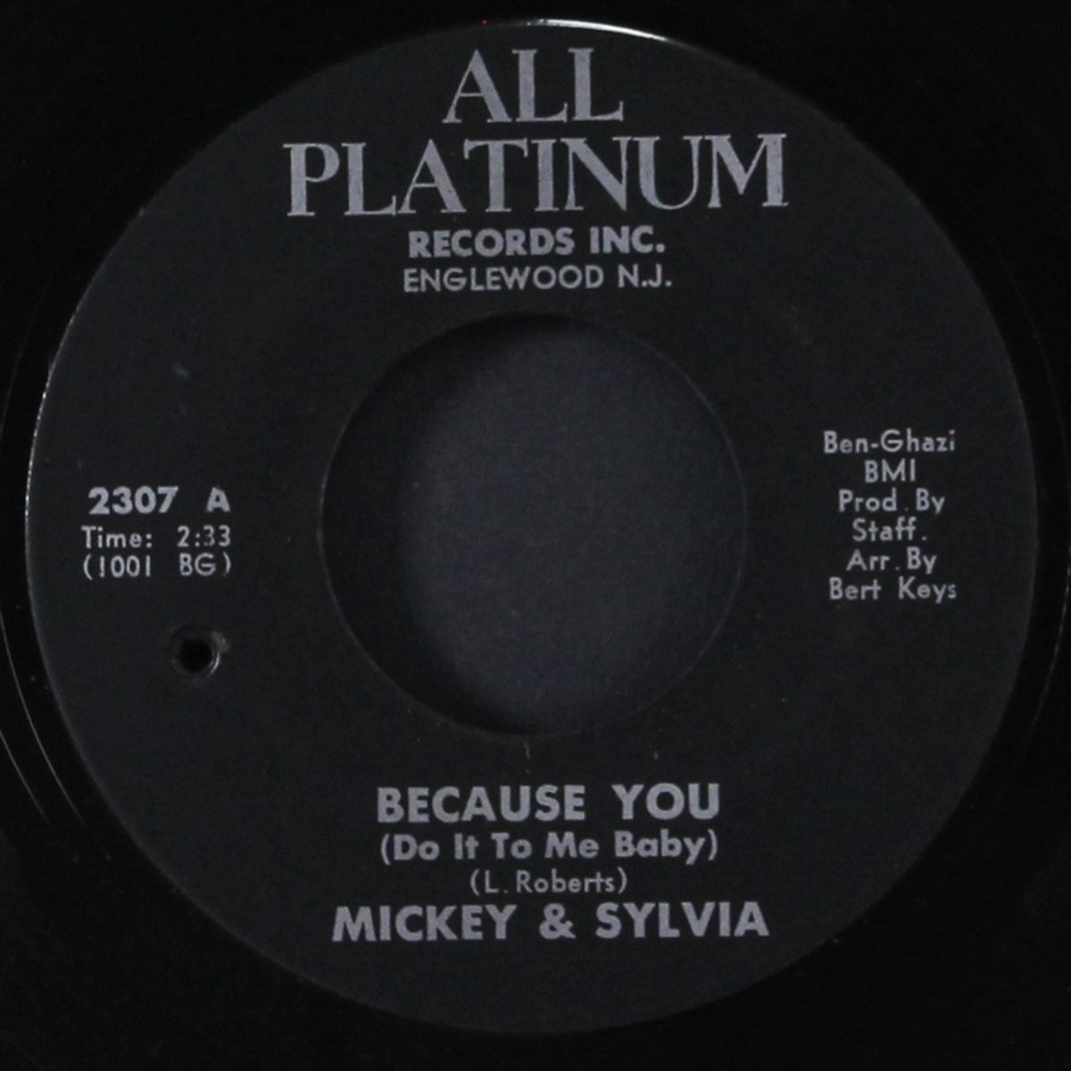 because you / love drops by MICKEY & SYLVIA