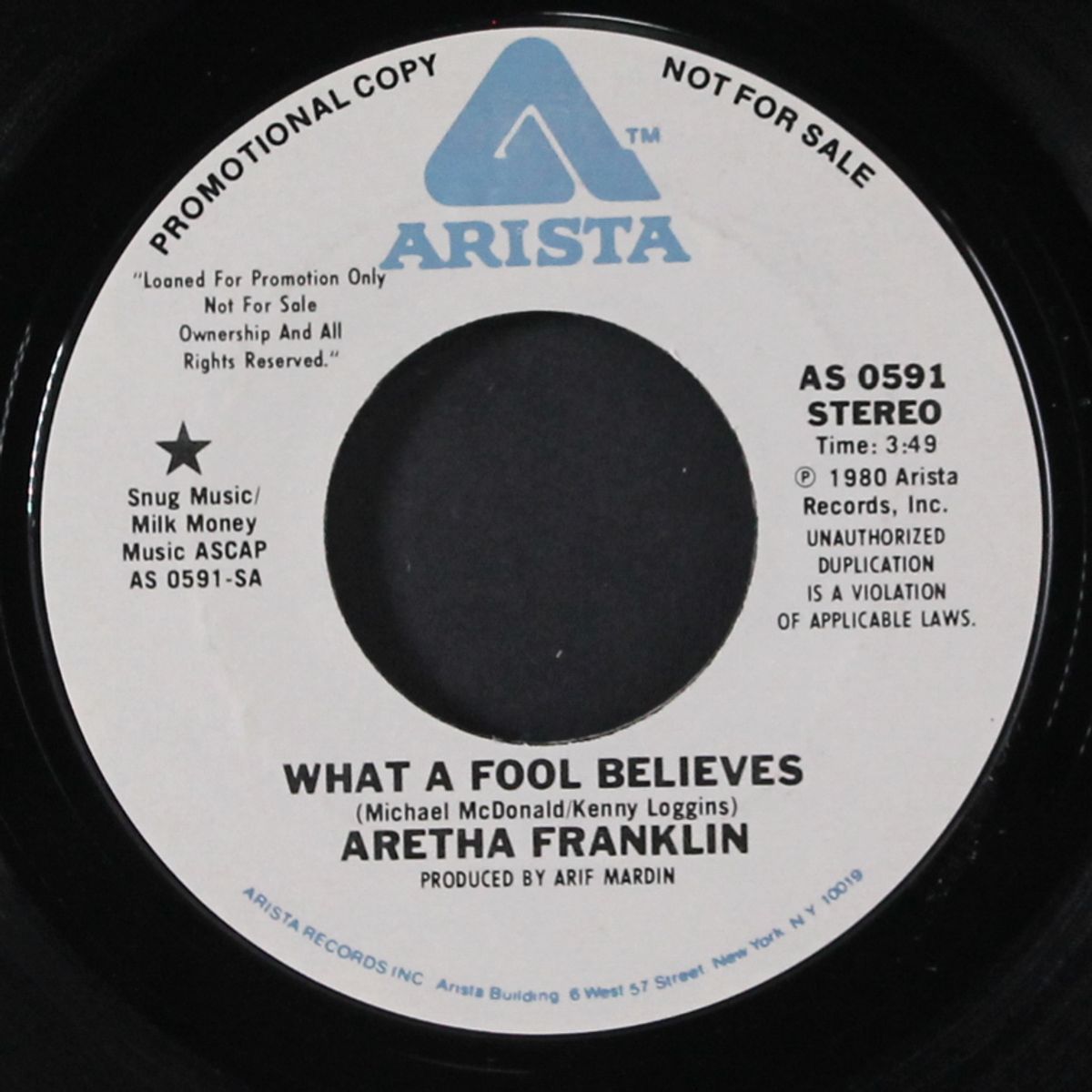 what a fool believes / mono by ARETHA FRANKLIN