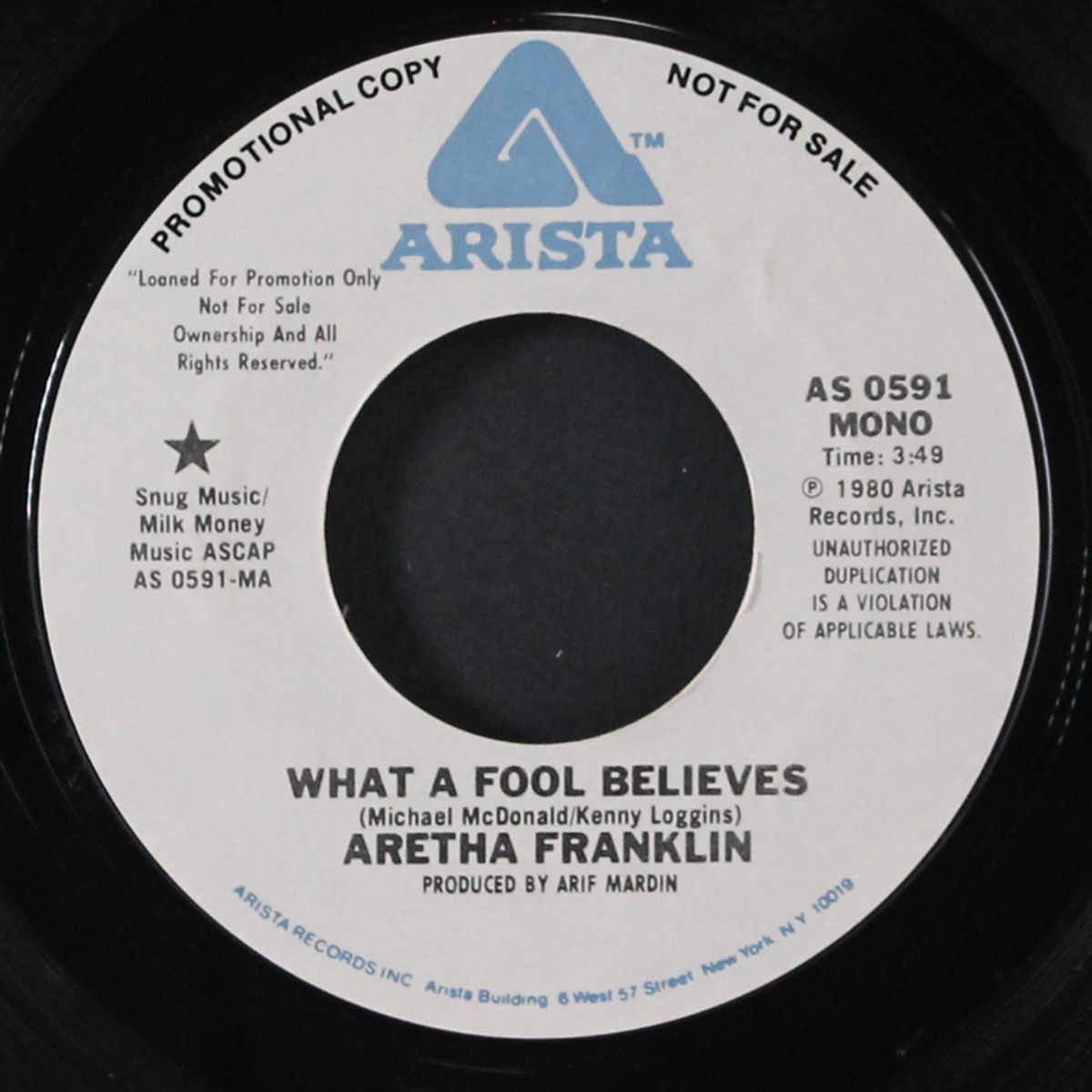 what a fool believes / mono by ARETHA FRANKLIN