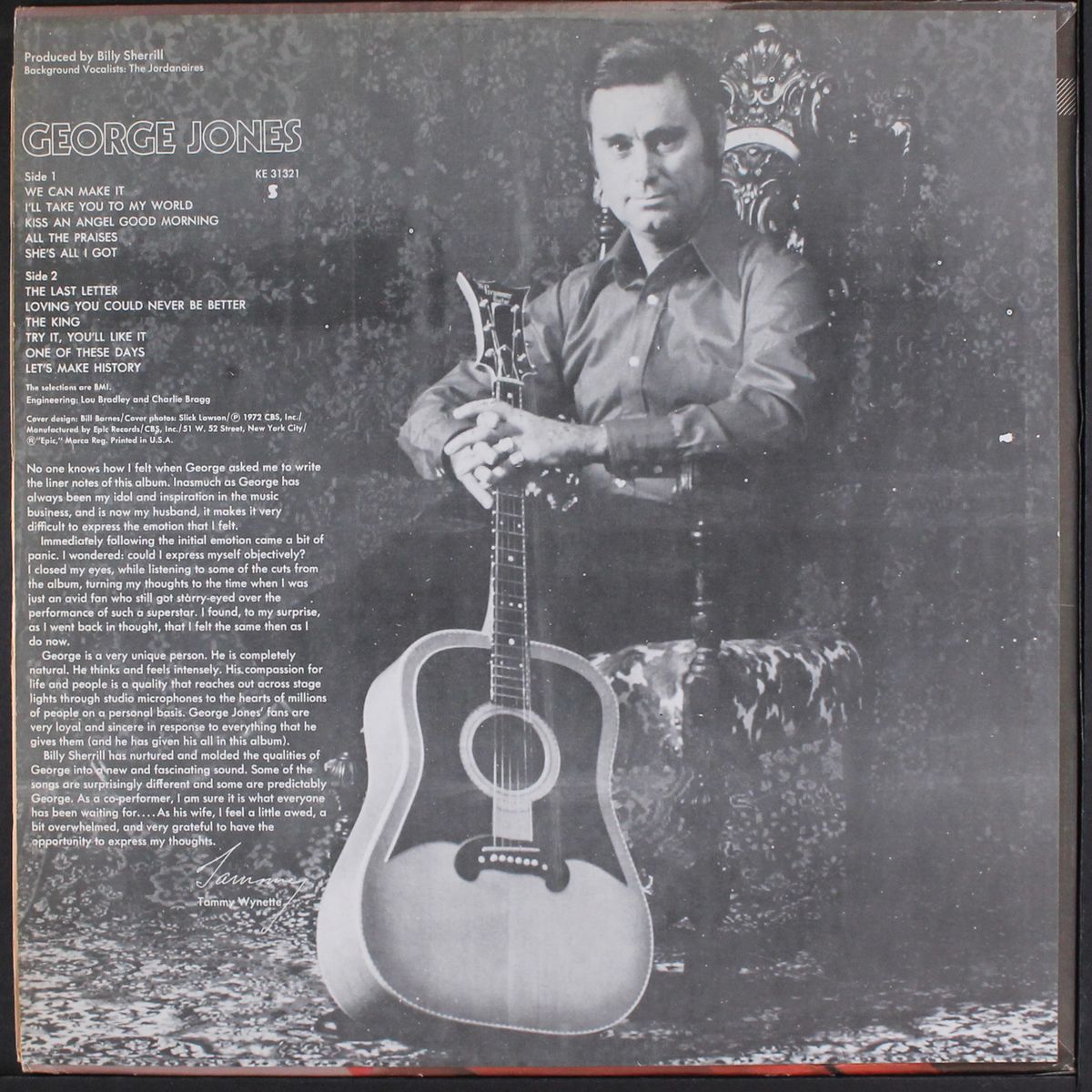 george jones by GEORGE JONES
