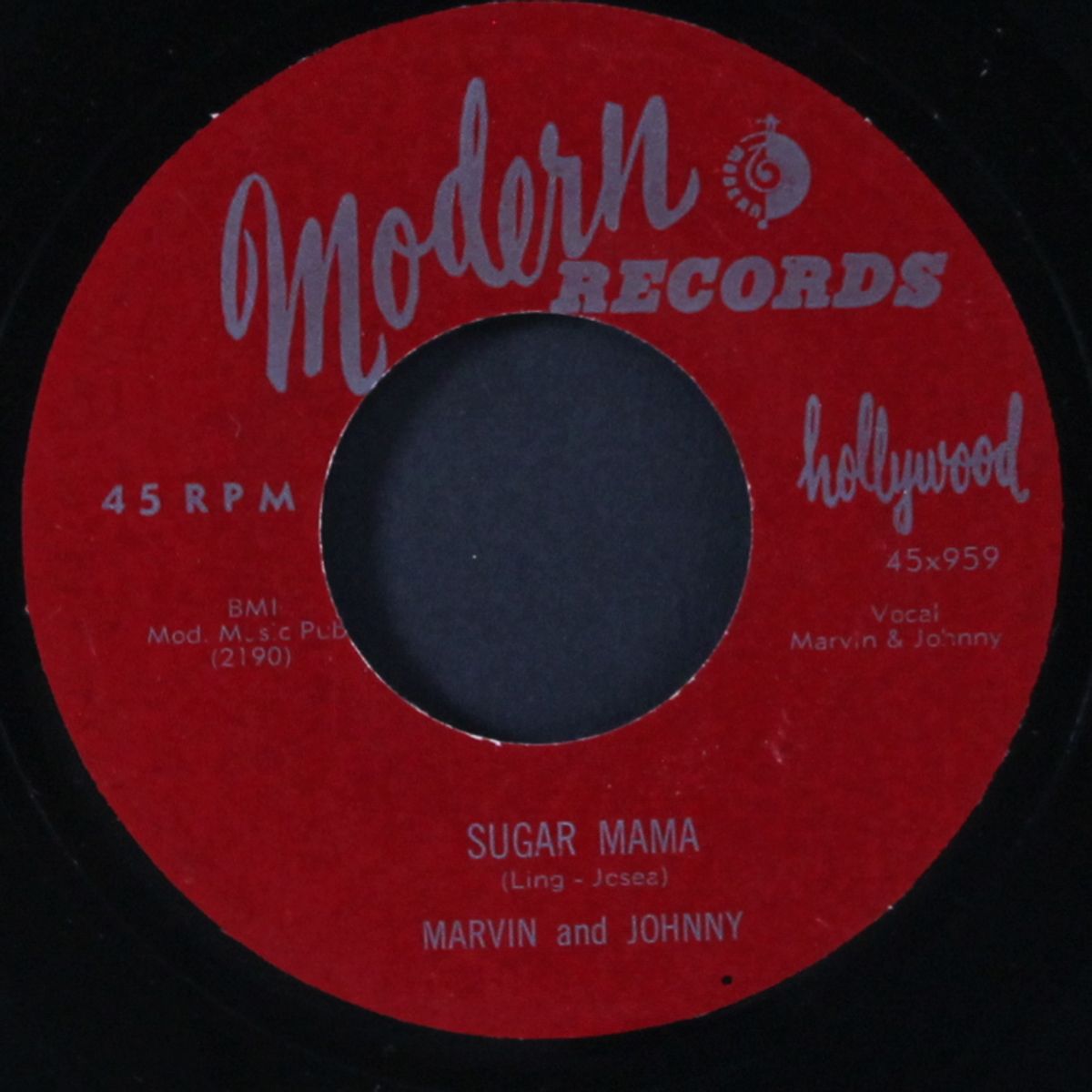 sugar mama / butter ball by MARVIN & JOHNNY