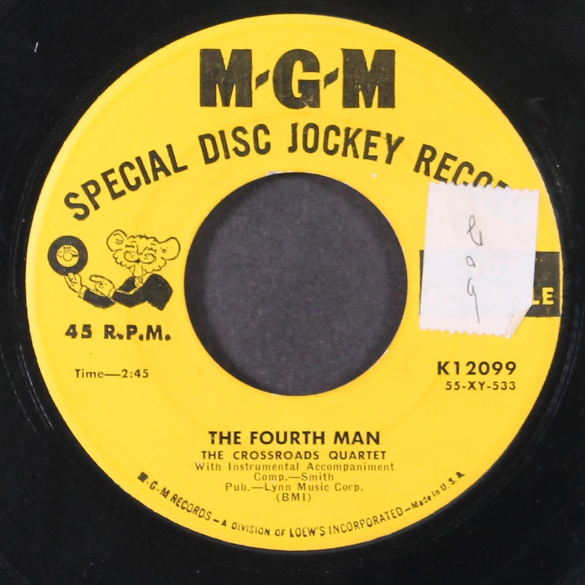 i've heard about a city / the fourth man by CROSSROADS QUARTET