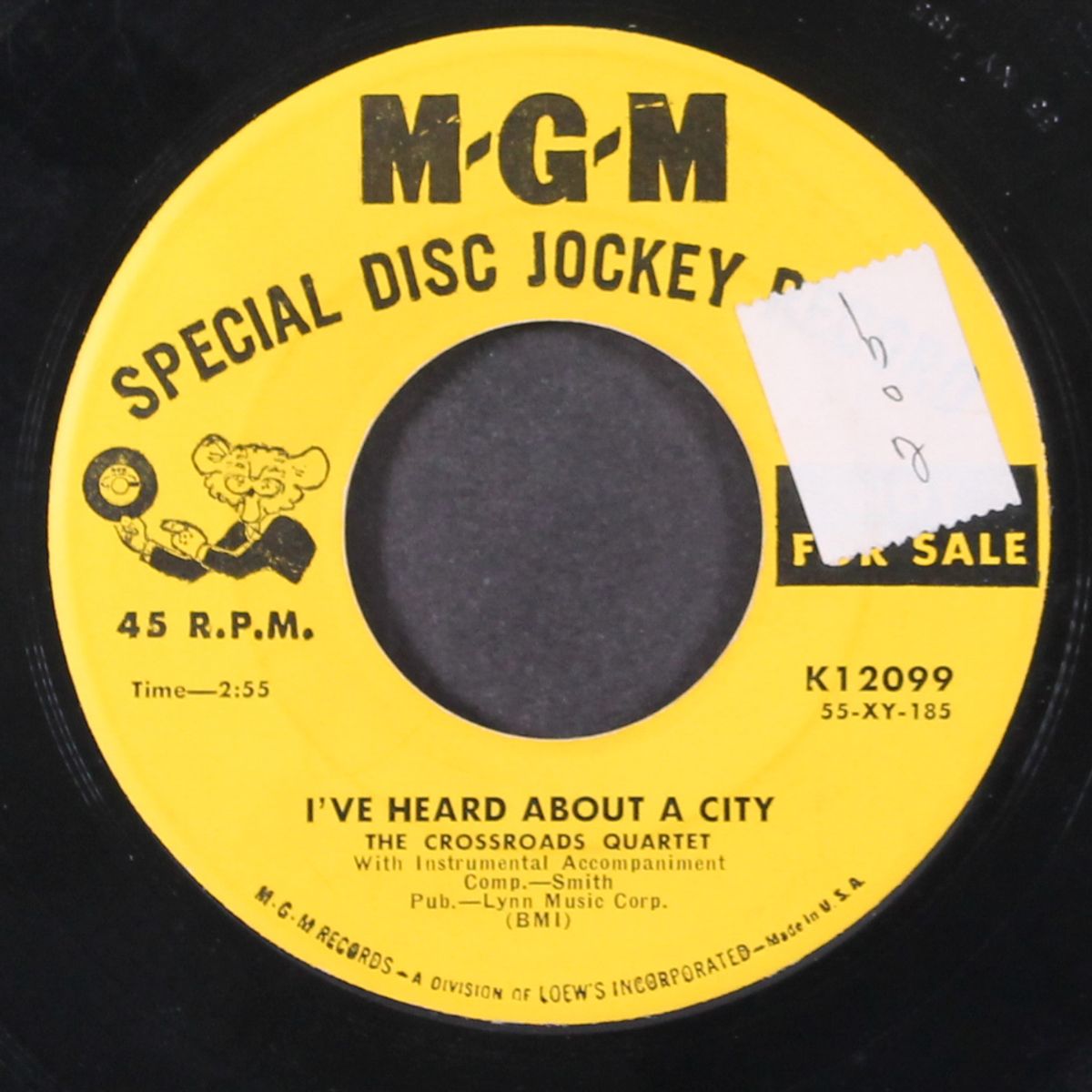i've heard about a city / the fourth man by CROSSROADS QUARTET