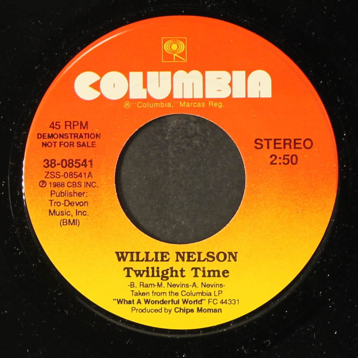 twilight time / same by WILLIE NELSON