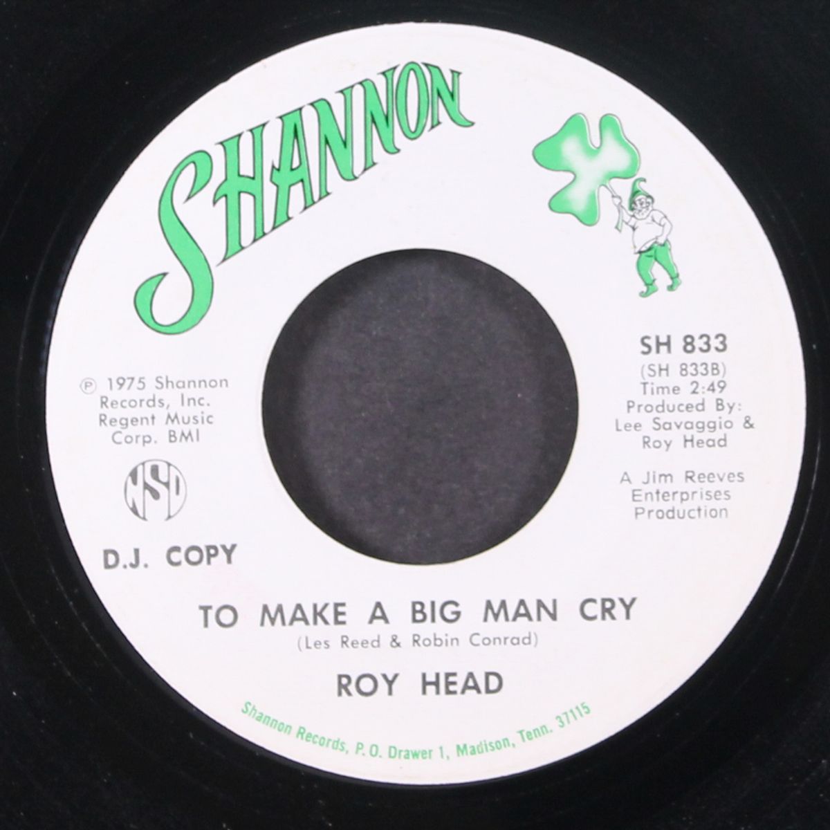 to make a big man cry / help yourself to me by ROY HEAD