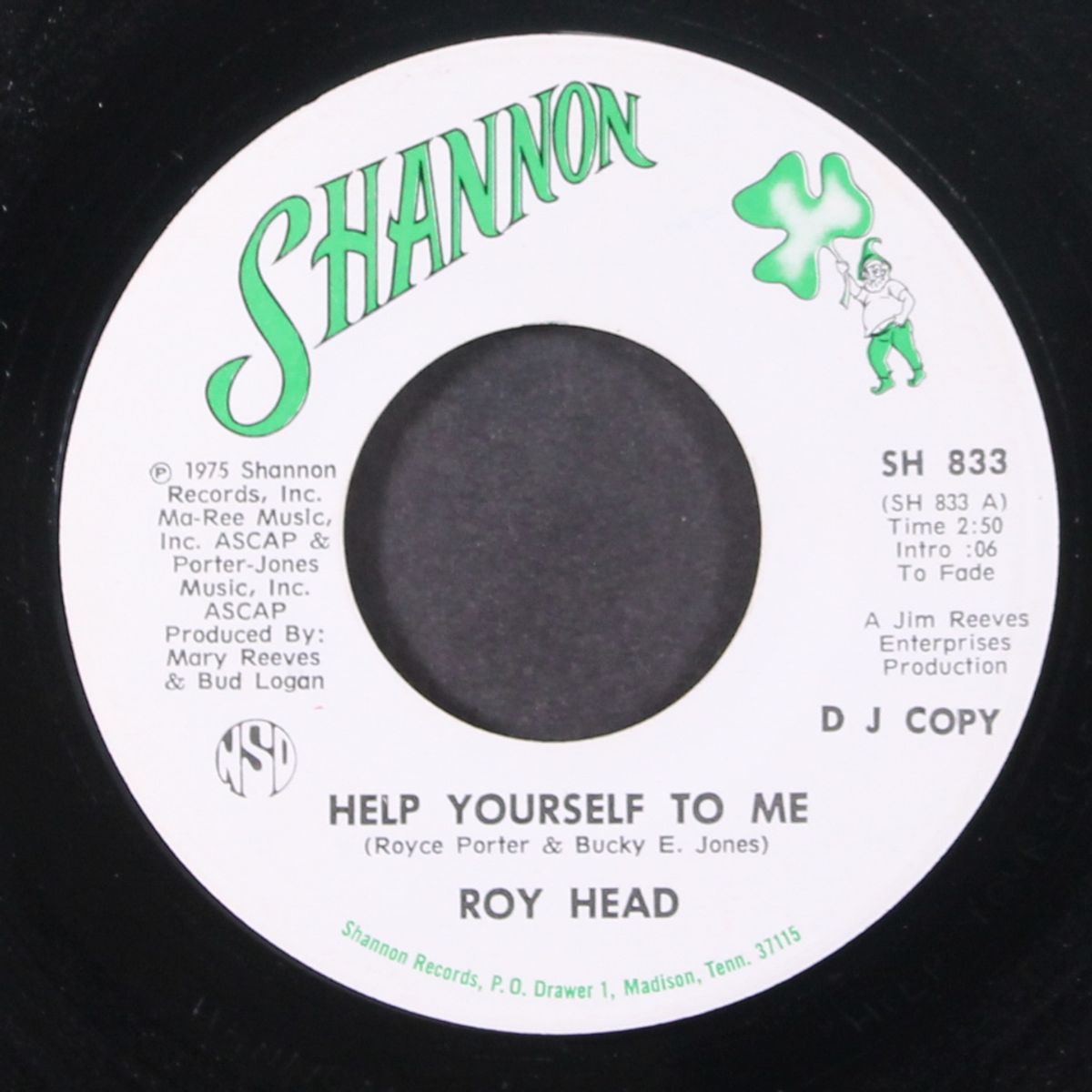 to make a big man cry / help yourself to me by ROY HEAD