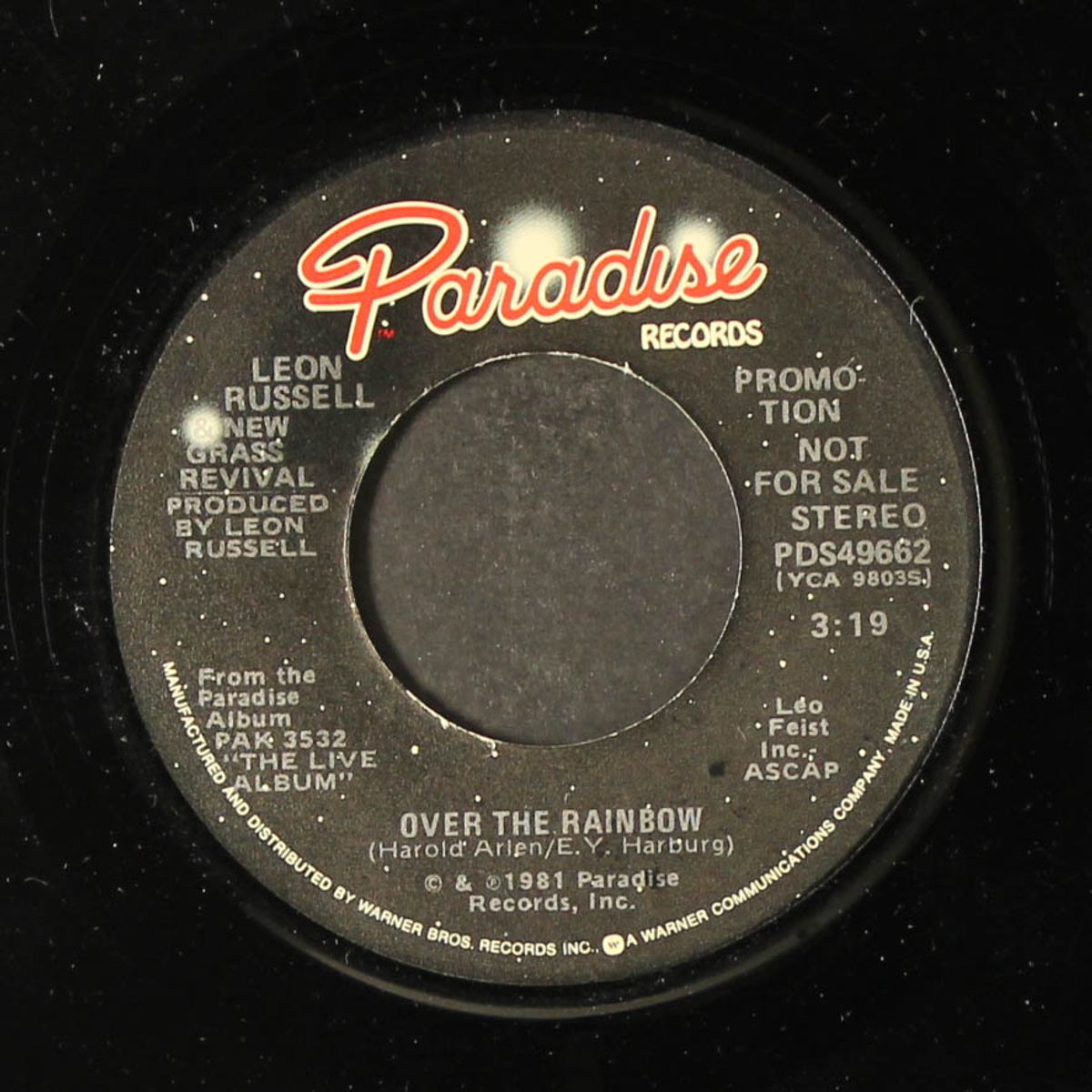 i've just seen a face / over the rainbow by LEON RUSSELL & NEW GRASS REVIVAL