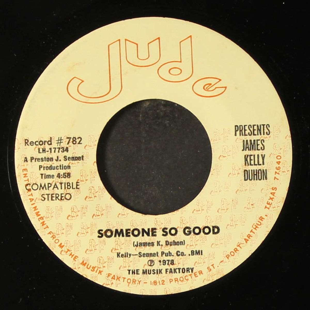 so trusting / someone so good by JAMES KELLY DUHON