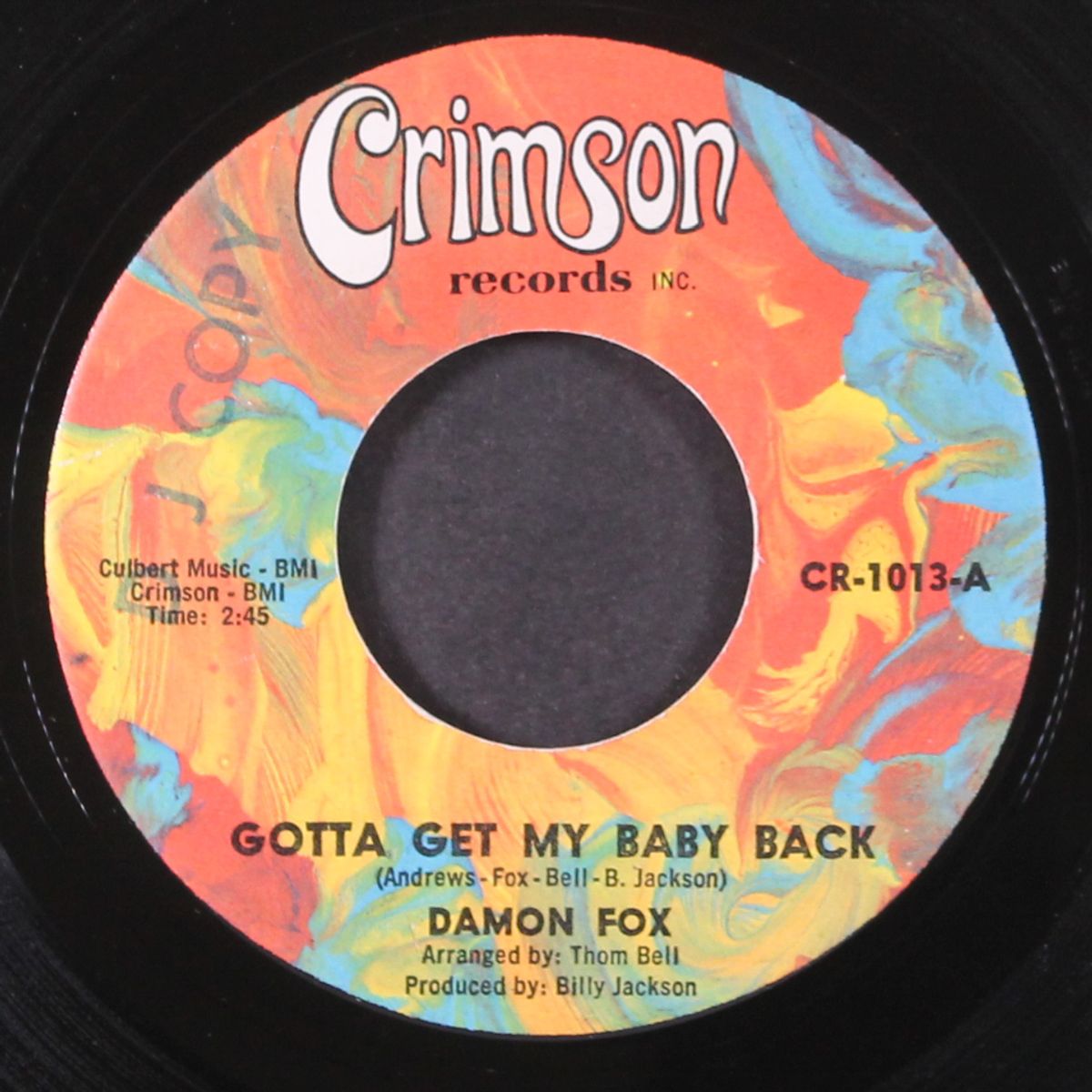 gotta get my baby back / black widow spider by DAMON FOX