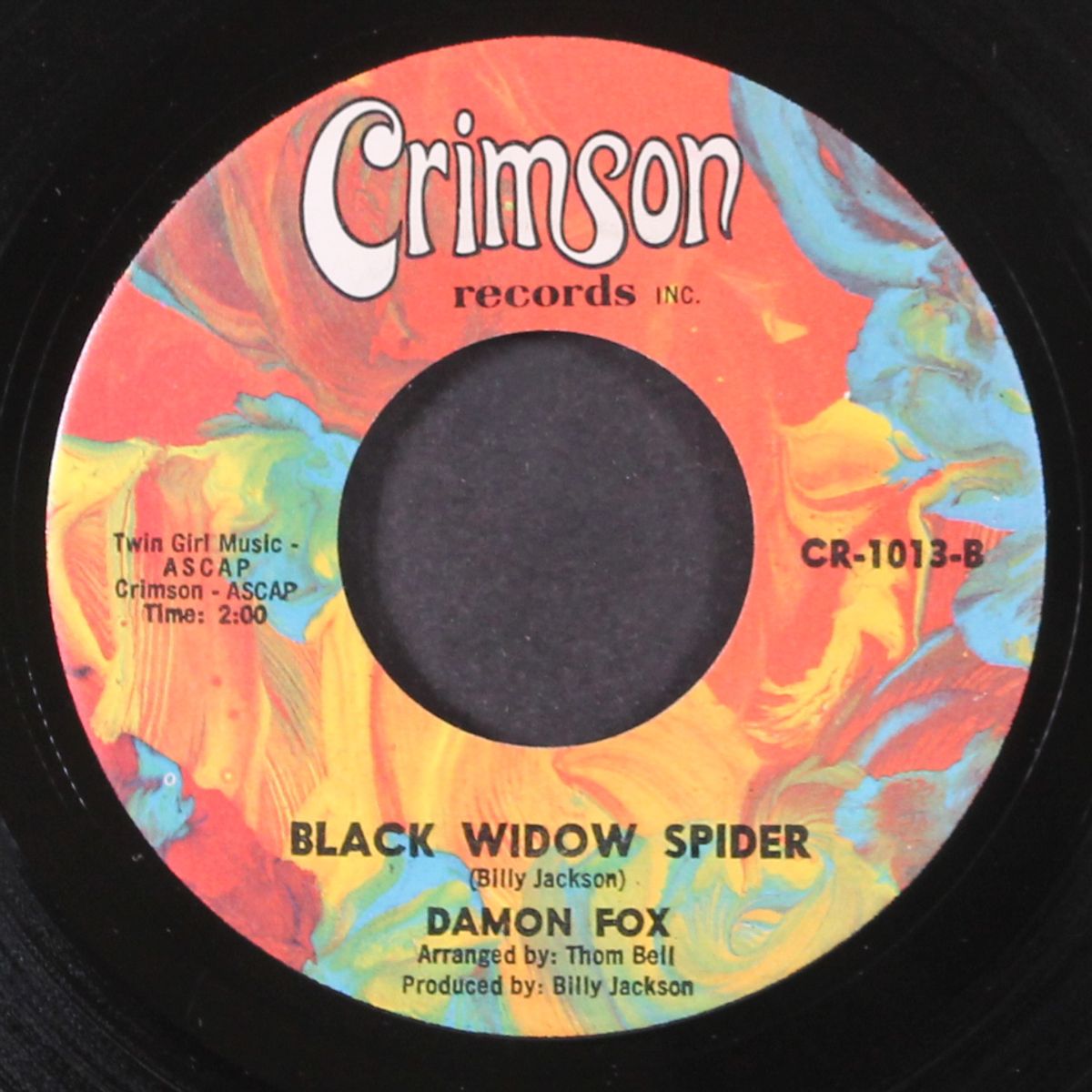 gotta get my baby back / black widow spider by DAMON FOX