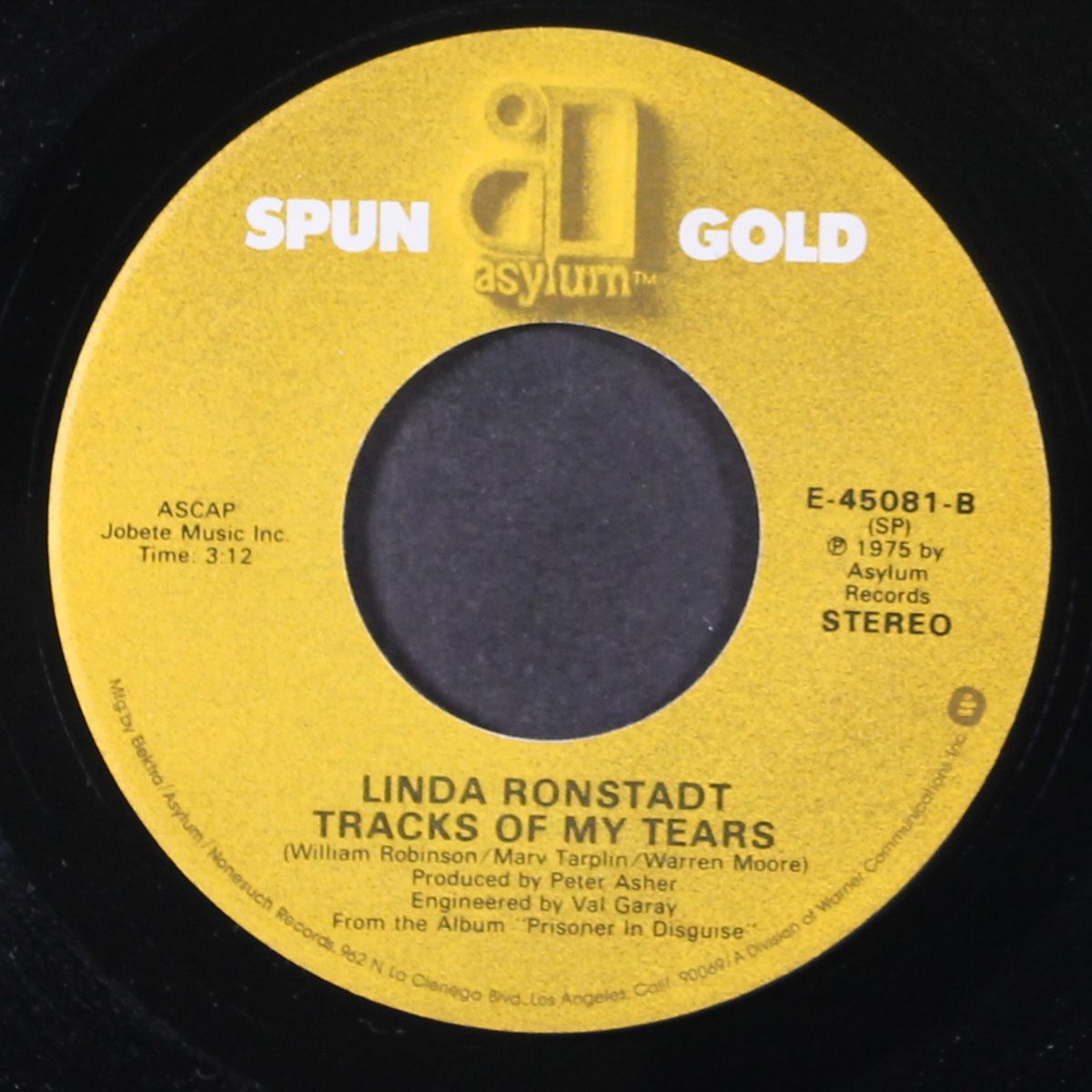 heat wave / tracks of my tears by LINDA RONSTADT
