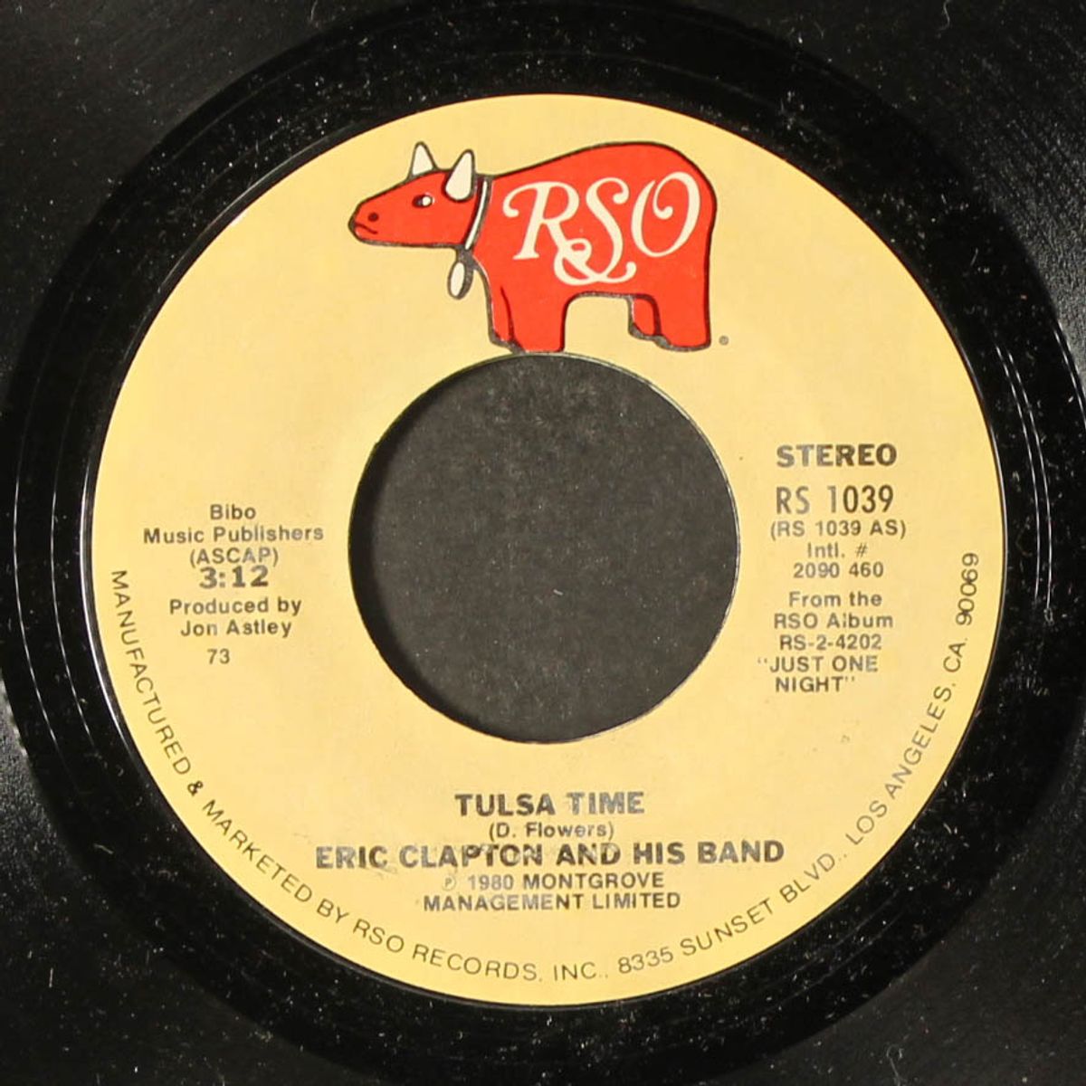 cocaine / tulsa time by ERIC CLAPTON