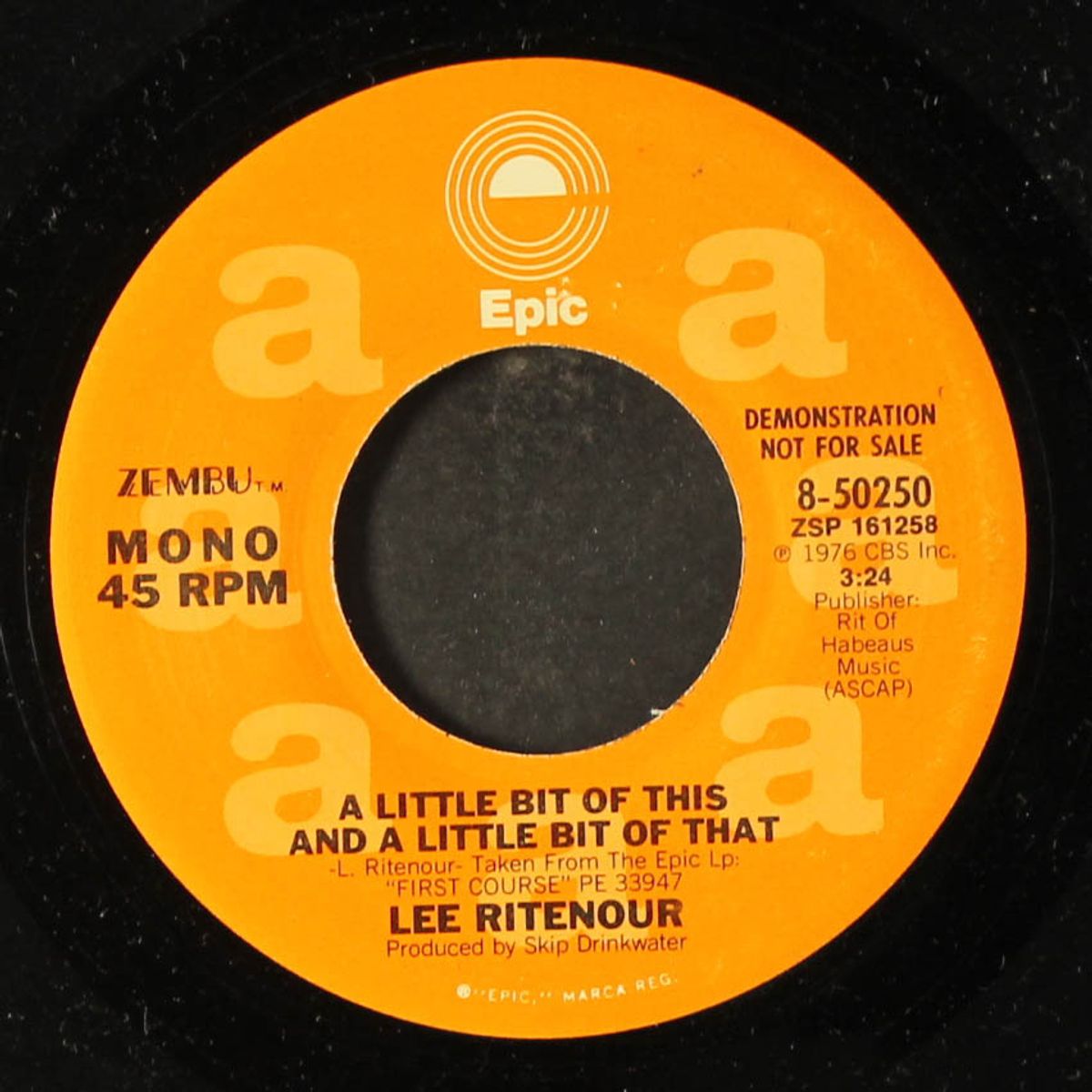 a little bit of this and a little bit of that / mono by LEE RITENOUR