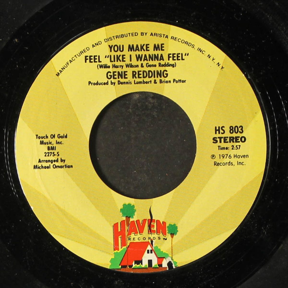 do it with love / you make me feel like i wanna feel by GENE REDDING