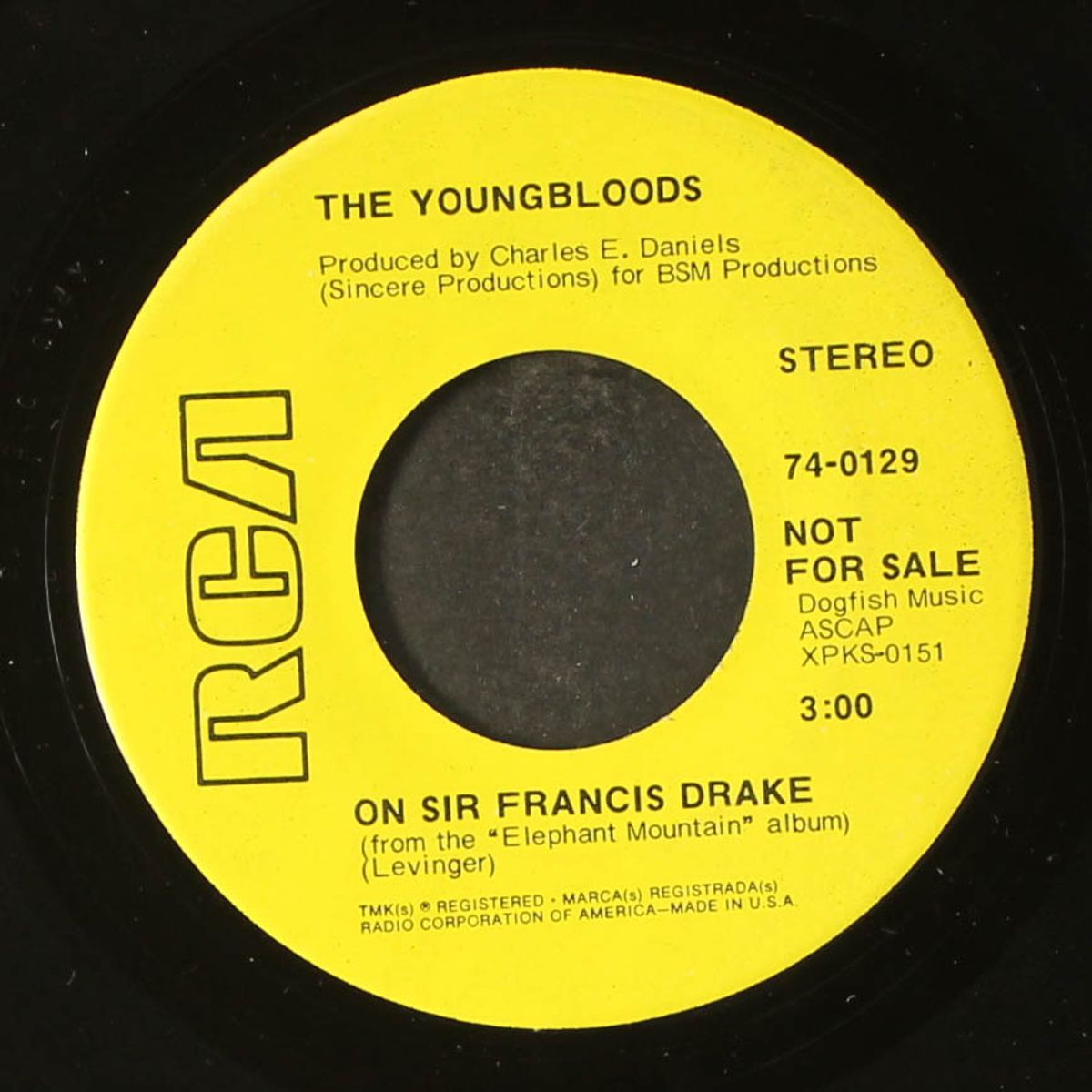 darkness, darkness / on sir francis drake by YOUNGBLOODS