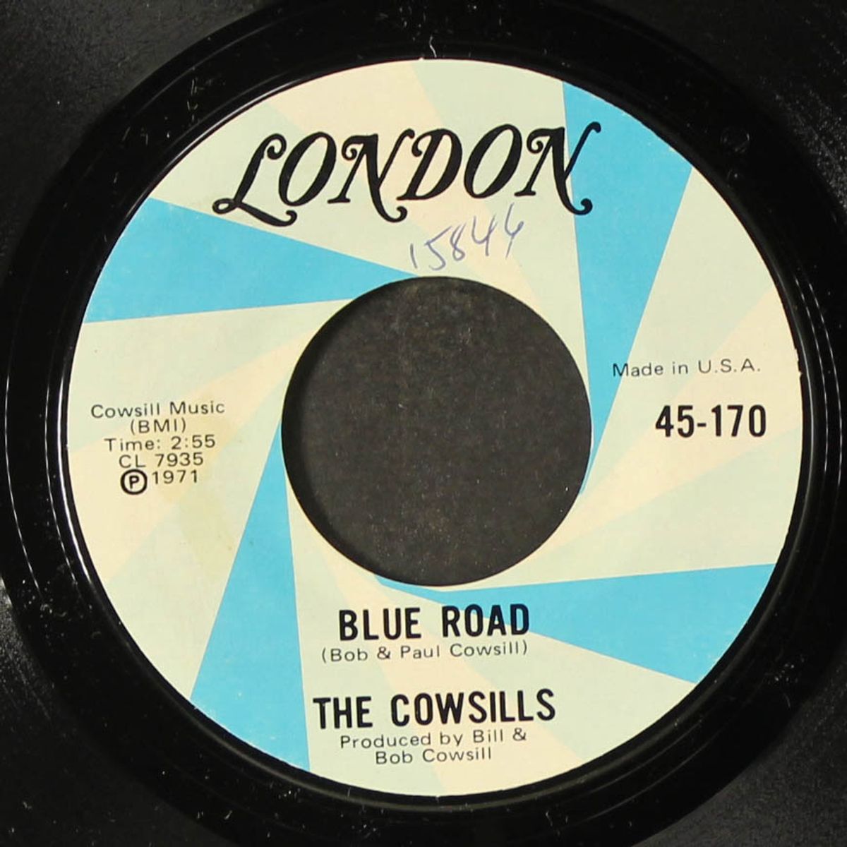 covered wagon / blue road by COWSILLS