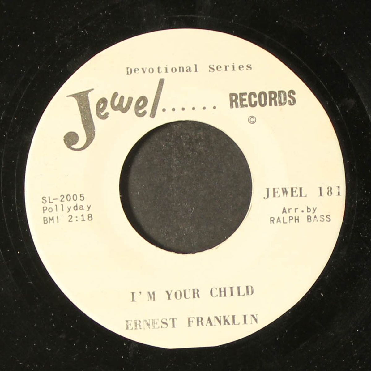 trying times / i'm your child by ERNEST FRANKLIN