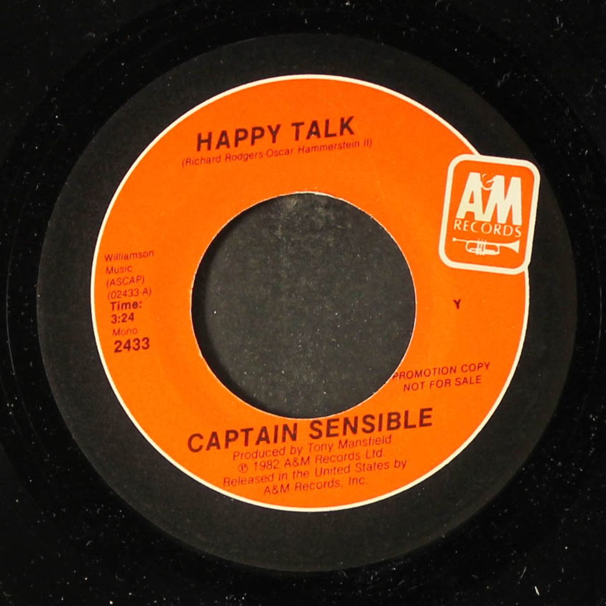 happy talk / mono by CAPTAIN SENSIBLE