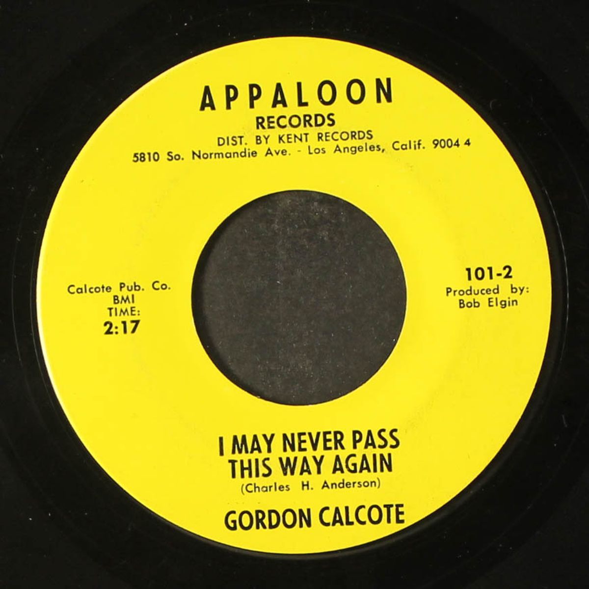 where the wind goes / i may never pass this way again by GORDON CALCOTE