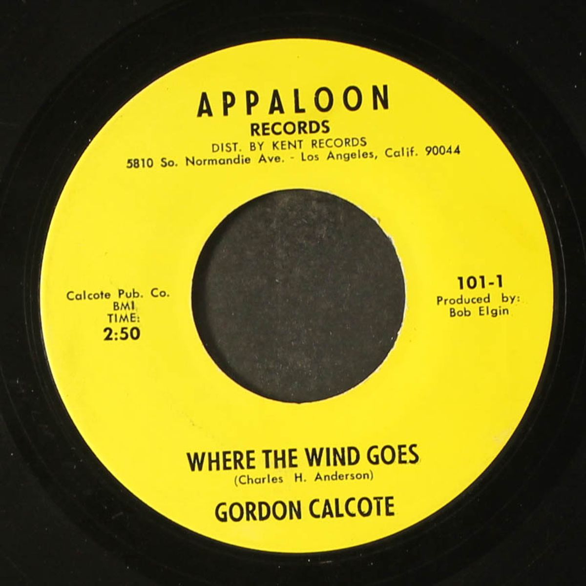 where the wind goes / i may never pass this way again by GORDON CALCOTE