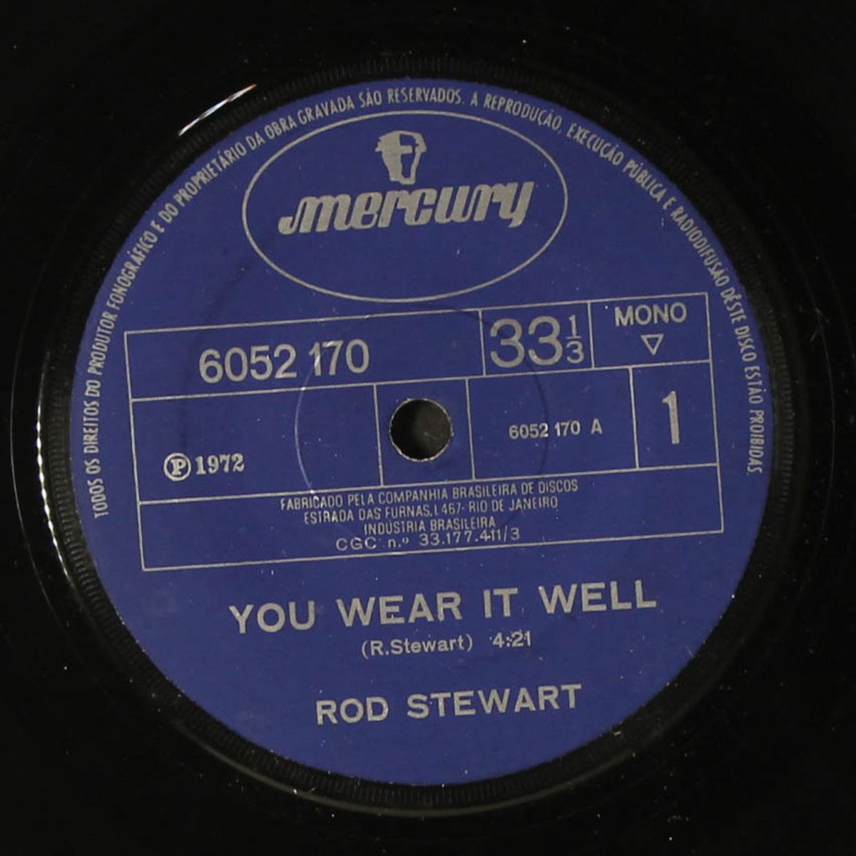twistin' the night away / you wear it well by ROD STEWART