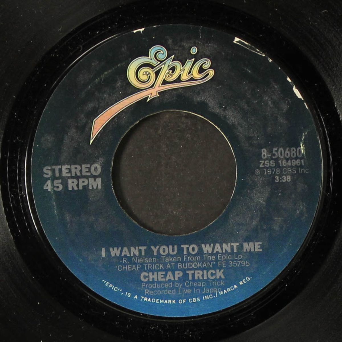 i want you to want me / clock strikes ten by CHEAP TRICK