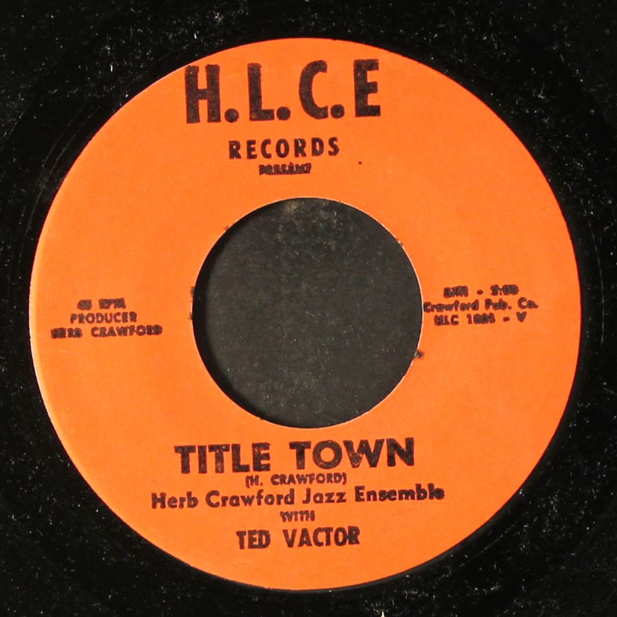 title town / instrumental by HERB CRAWFORD JAZZ ENSEMBLE