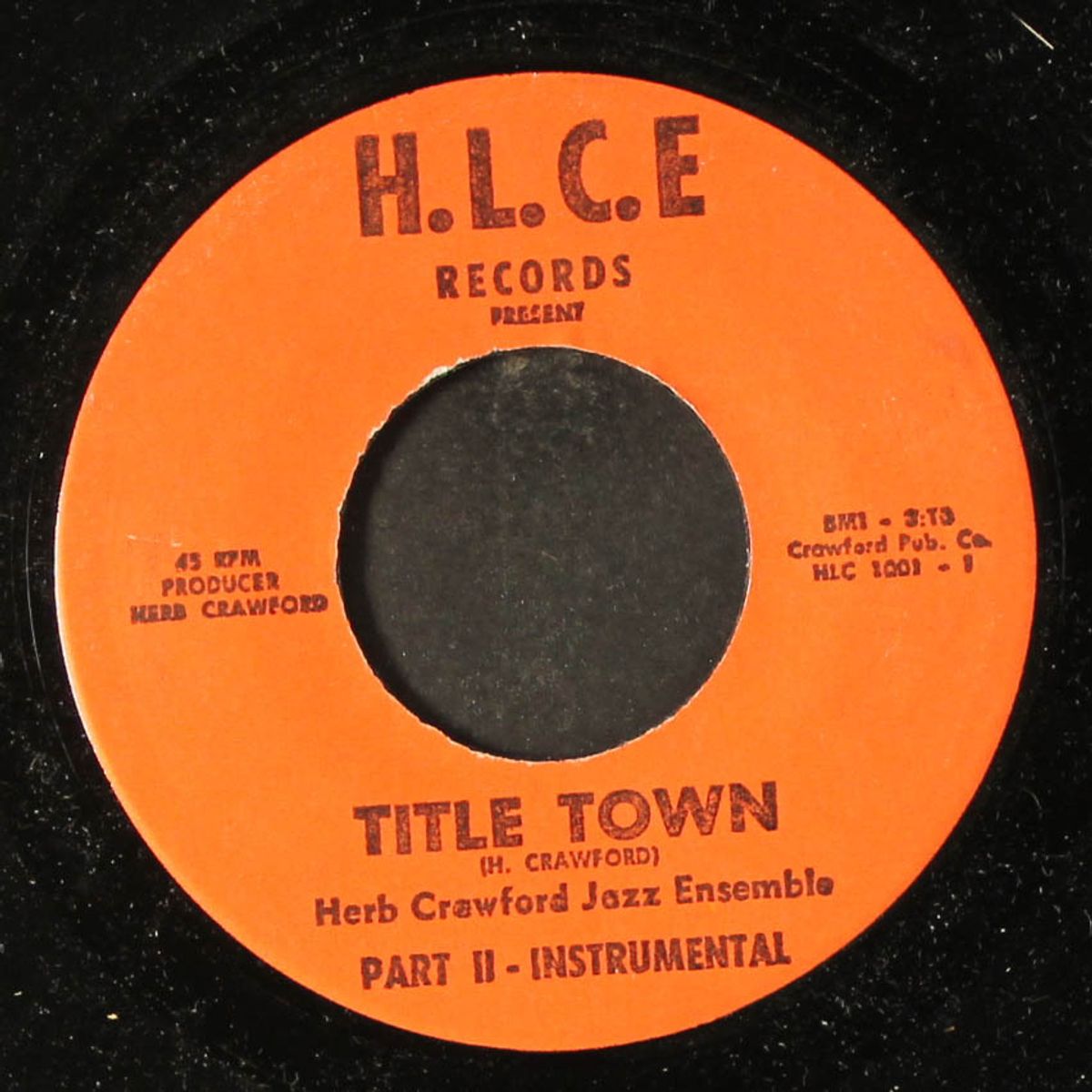 title town / instrumental by HERB CRAWFORD JAZZ ENSEMBLE