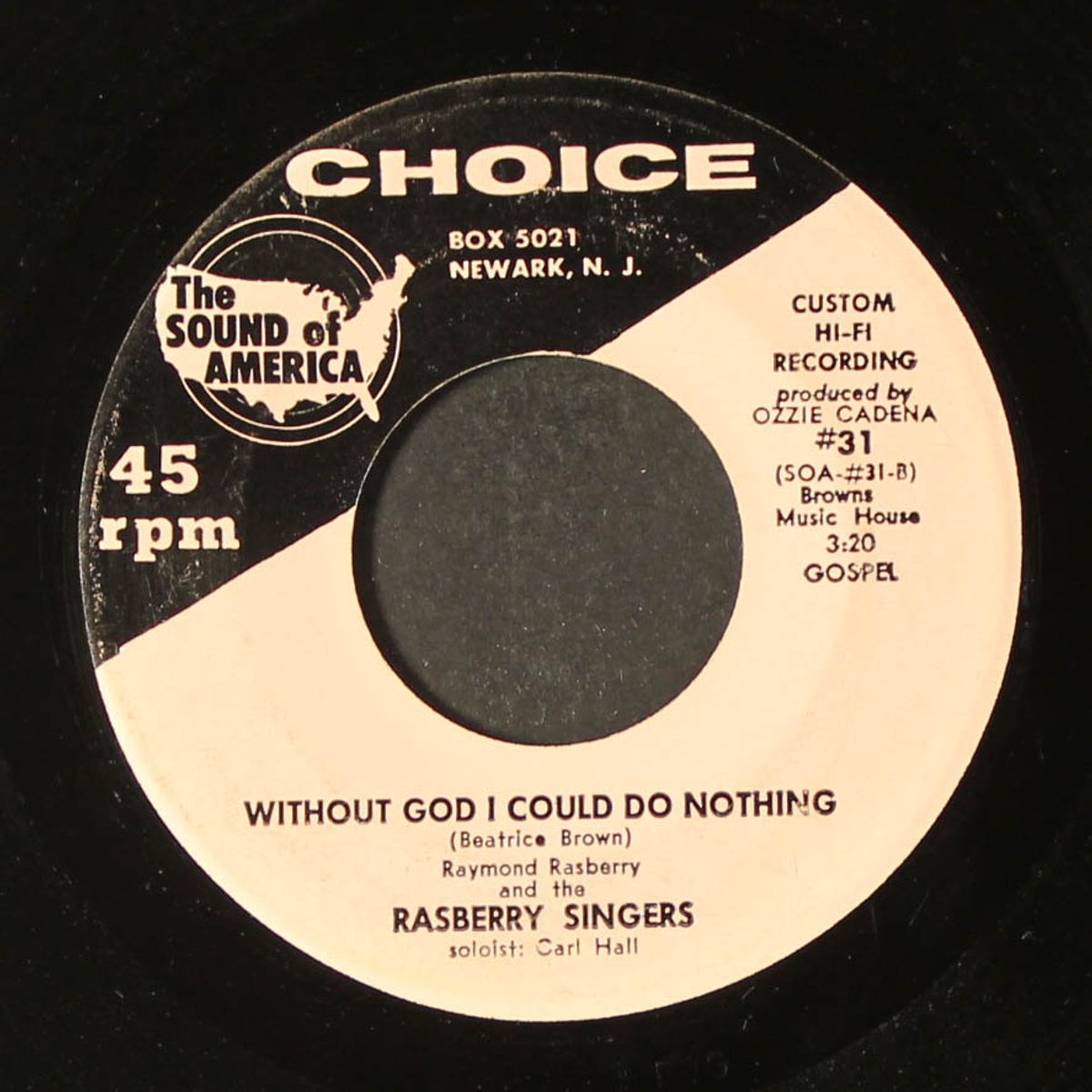 no more / without god i could do nothing by RASBERRY SINGERS