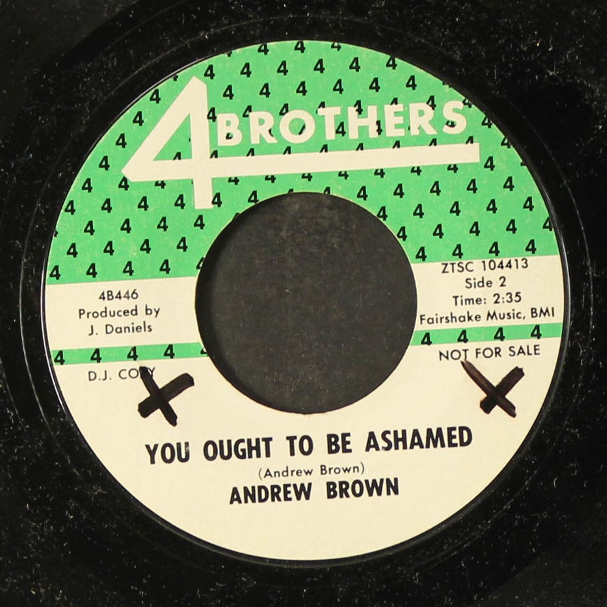 if we try / you ought to be ashamed by ANDREW BROWN