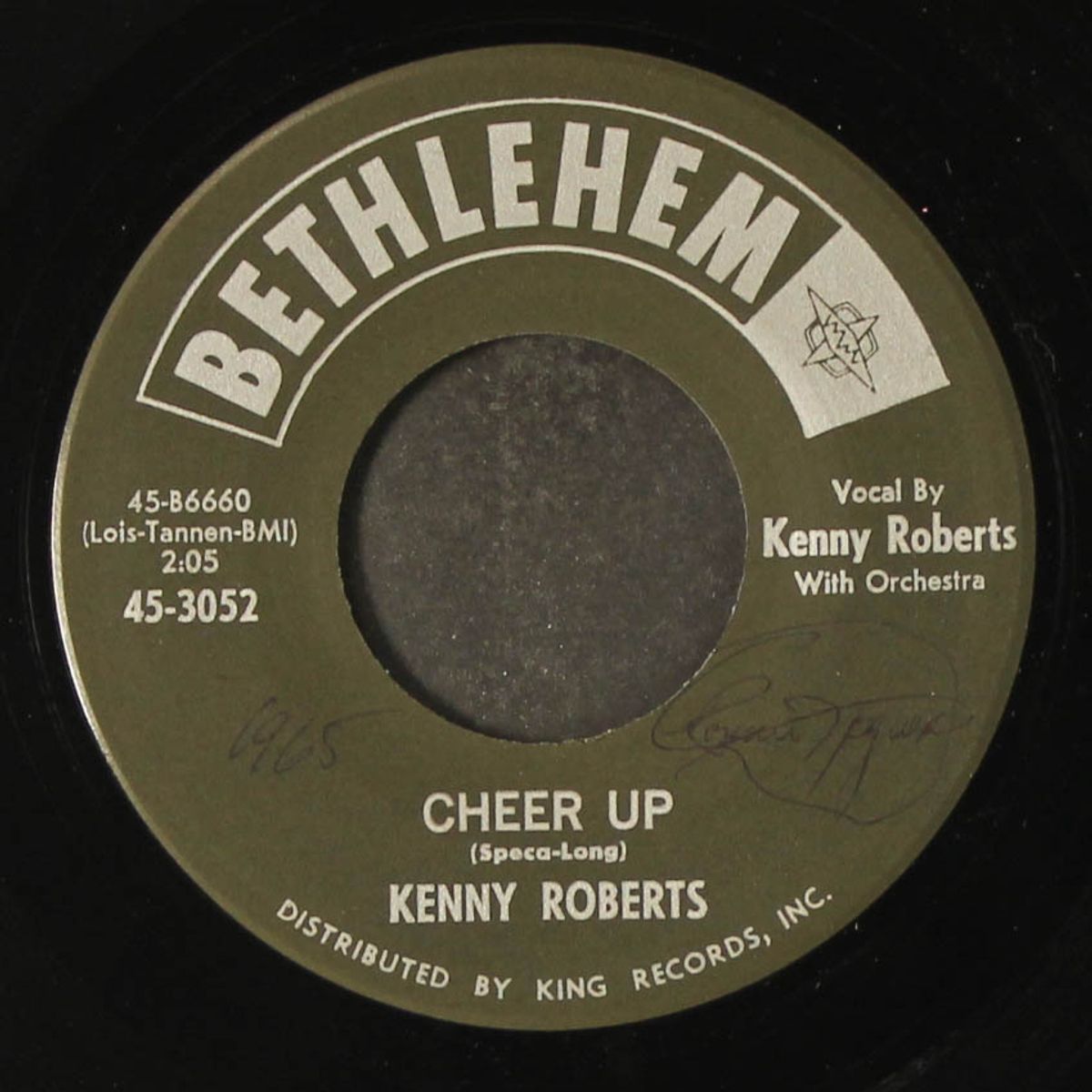 cheer up / sing me a hurtin' song by KENNY ROBERTS