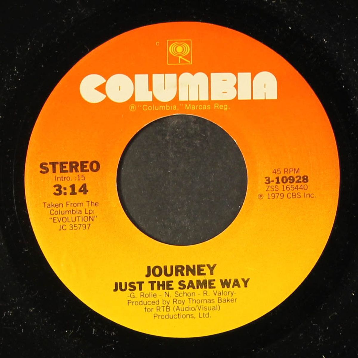 just the same way / somethin' to hide by JOURNEY